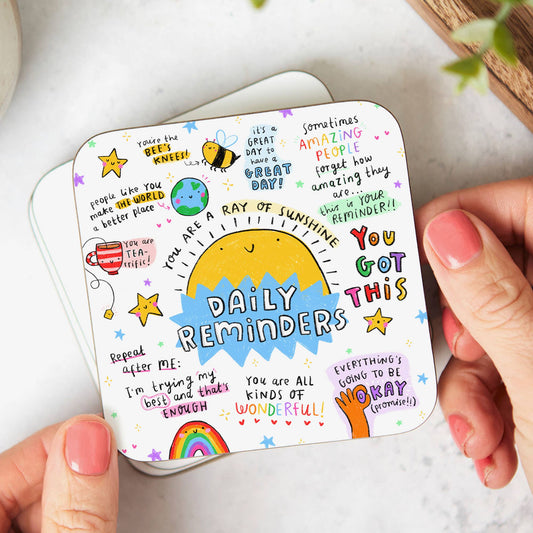 Daily Reminders Coaster