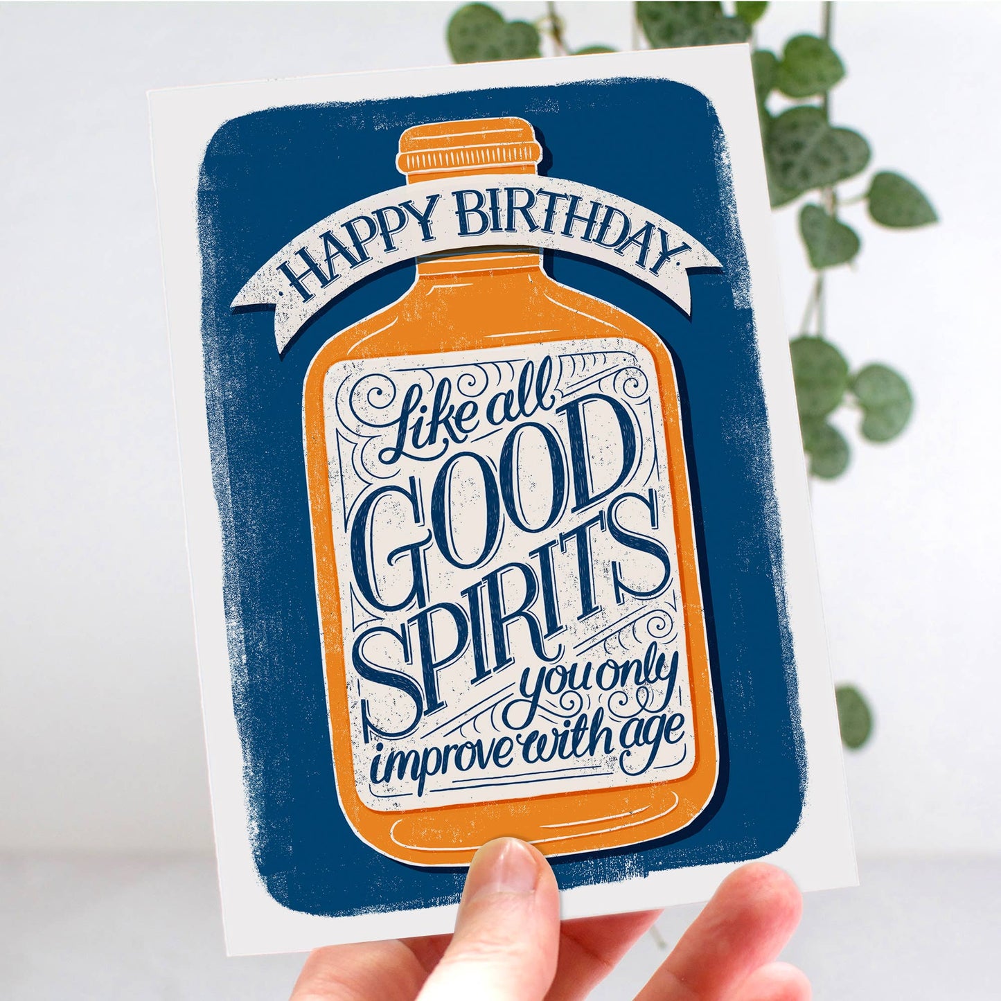 Alexandra Snowdon - Good Spirits Birthday Card