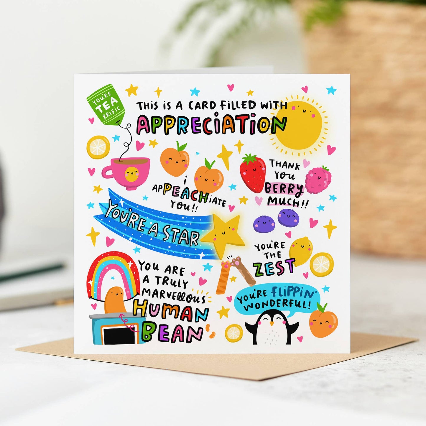 Thank You Card - Card Of Appreciation