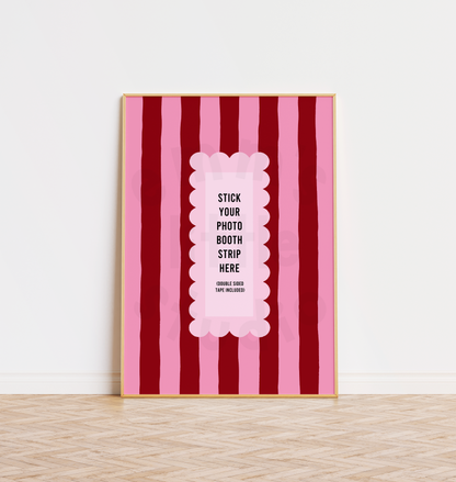 Emm's Little Studio - Stick Your Own - Photobooth Strip Print - Stripes