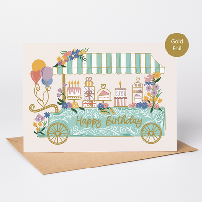 Not Today Tuesday - Birthday Card | Cake Stand | Bakery Stand