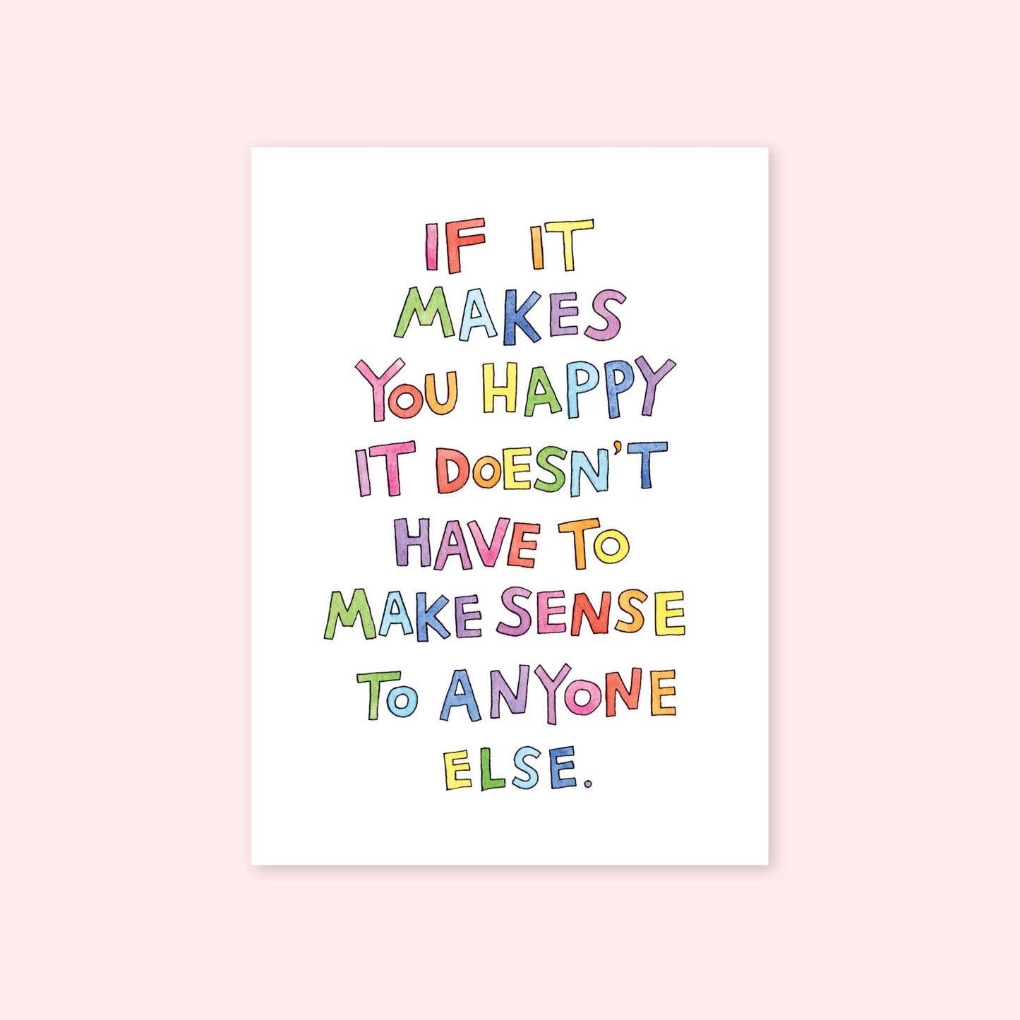 Nova & Me - Happy Mini Print