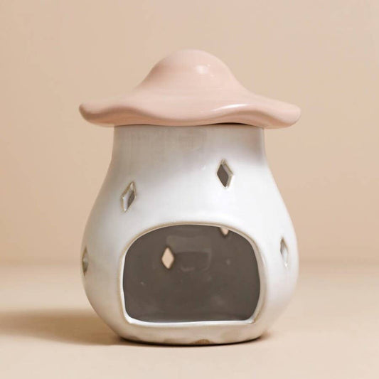 Lisa Angel - Pink Toadstool Wax Burner -