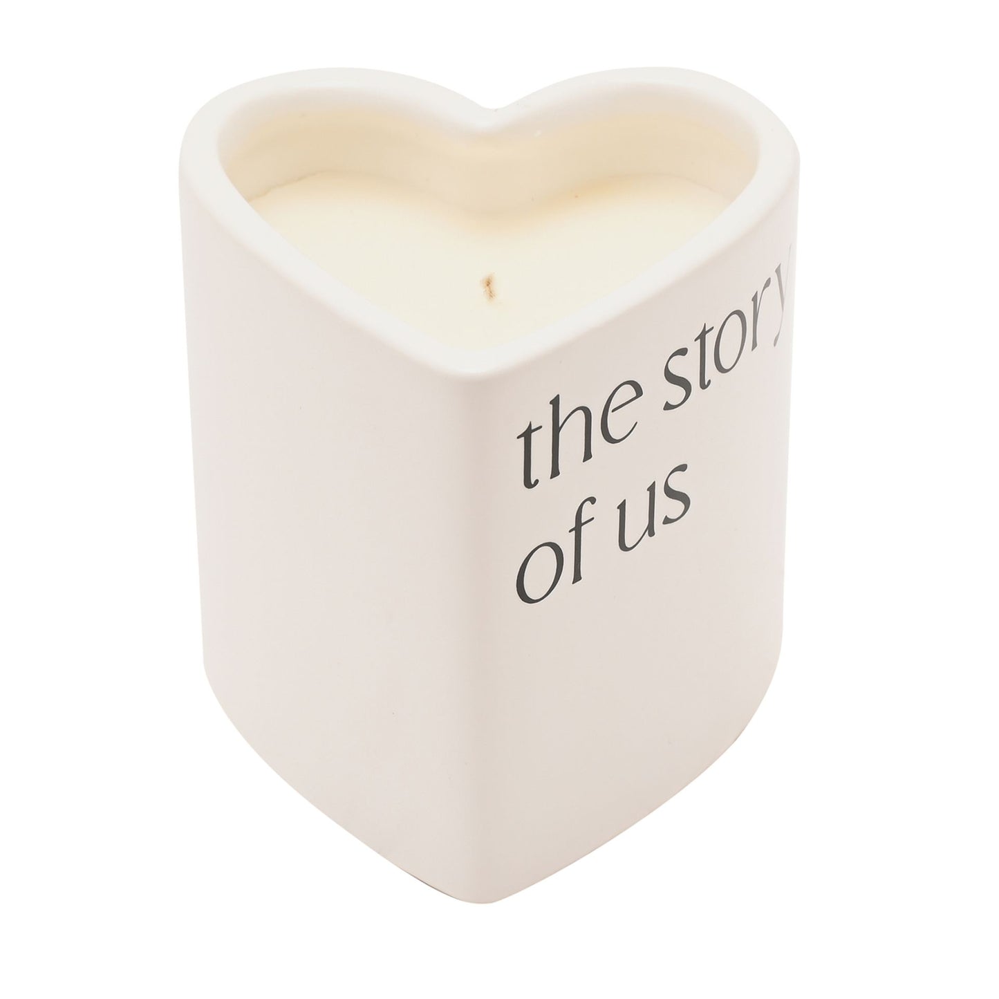 AMORE HEART CANDLE - THE STORY OF US
