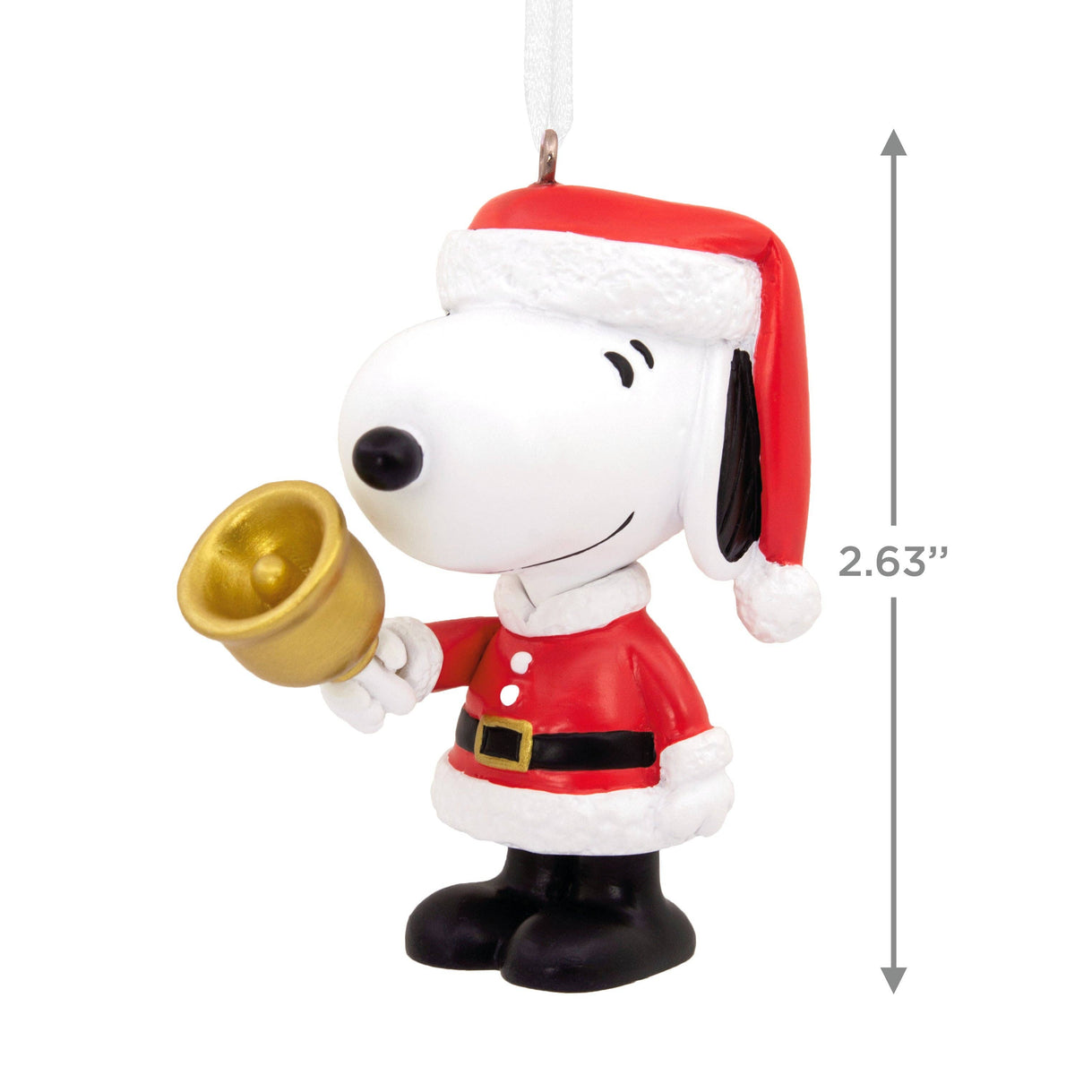 Hallmark - Collectable Peanuts™ Christmas - Santa Snoopy Ornament