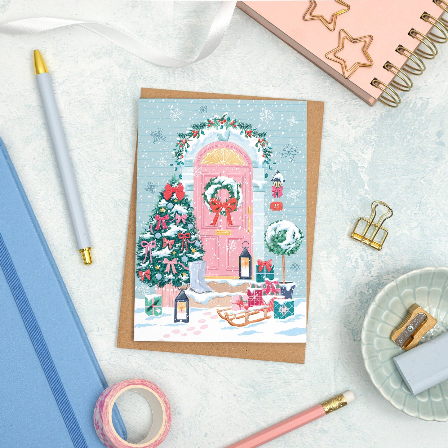 Simply, Katy - Christmas Doorway Card