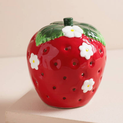 Lisa Angel - Ceramic LED Strawberry Flowers Light-Not available to EU