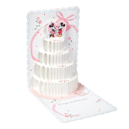 Hallmark - PopUp Wedding Card-3D Disney Mickey & Minnie PopUp