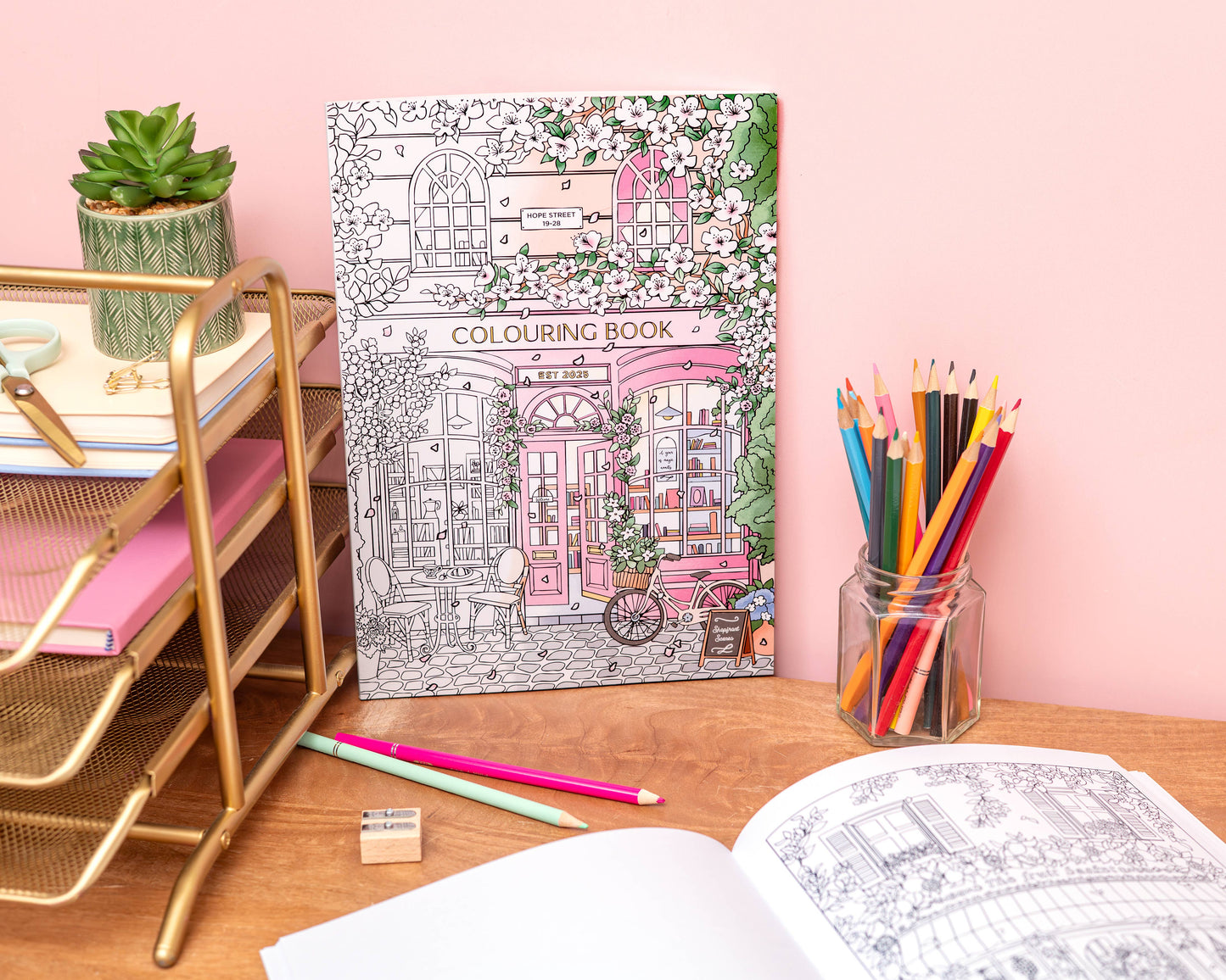 Simply, Katy - Colouring Book: Shopfront Scenes