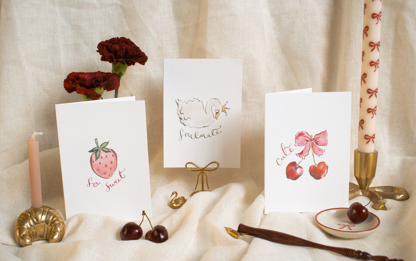 La la lu - Sweet Strawberry Card