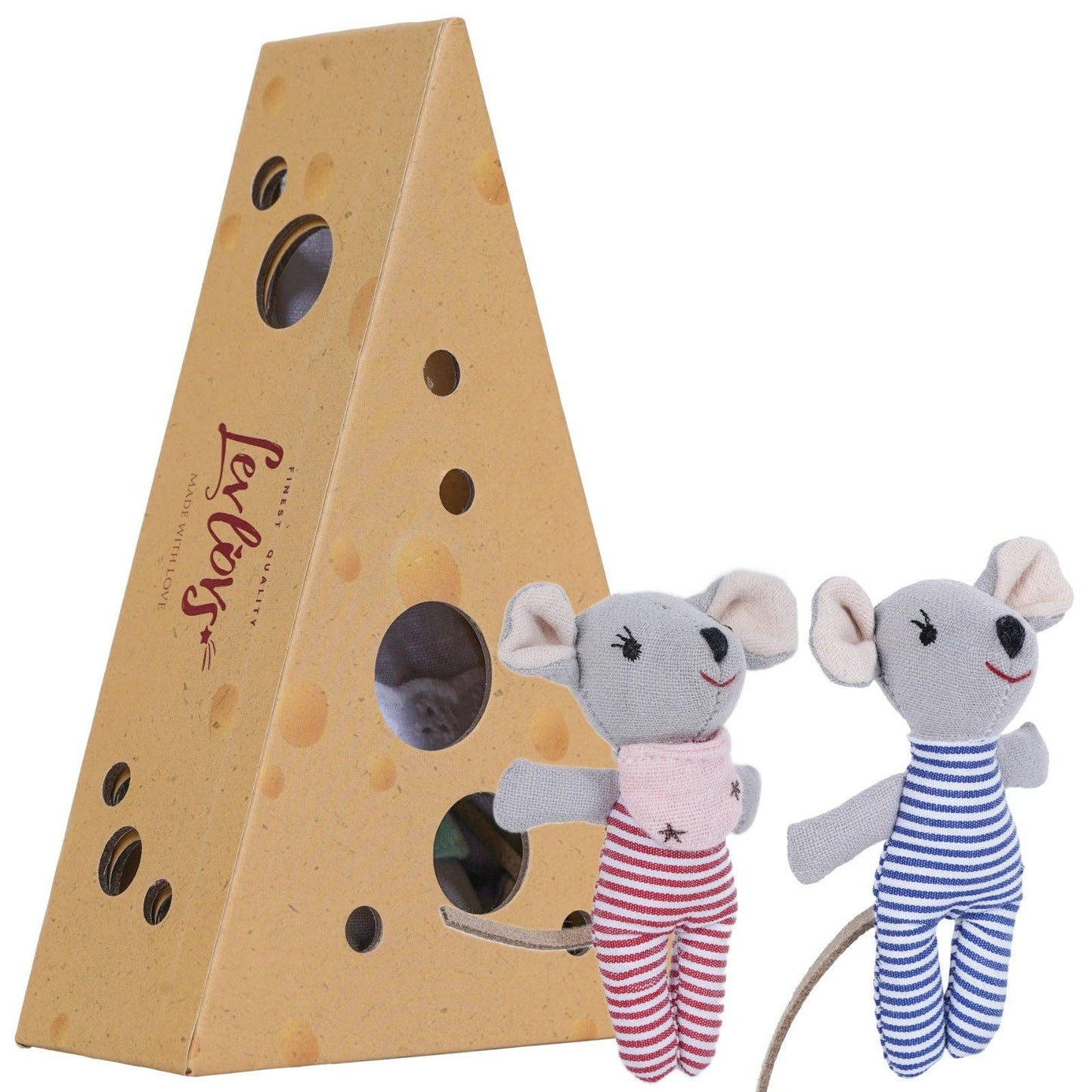 LEVLOVS - Baby Mice in Cheese Box