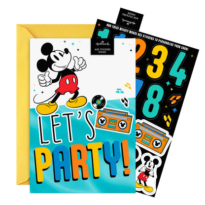 Hallmark - Kids Birthday Card - Disney - Mickey & Minnie