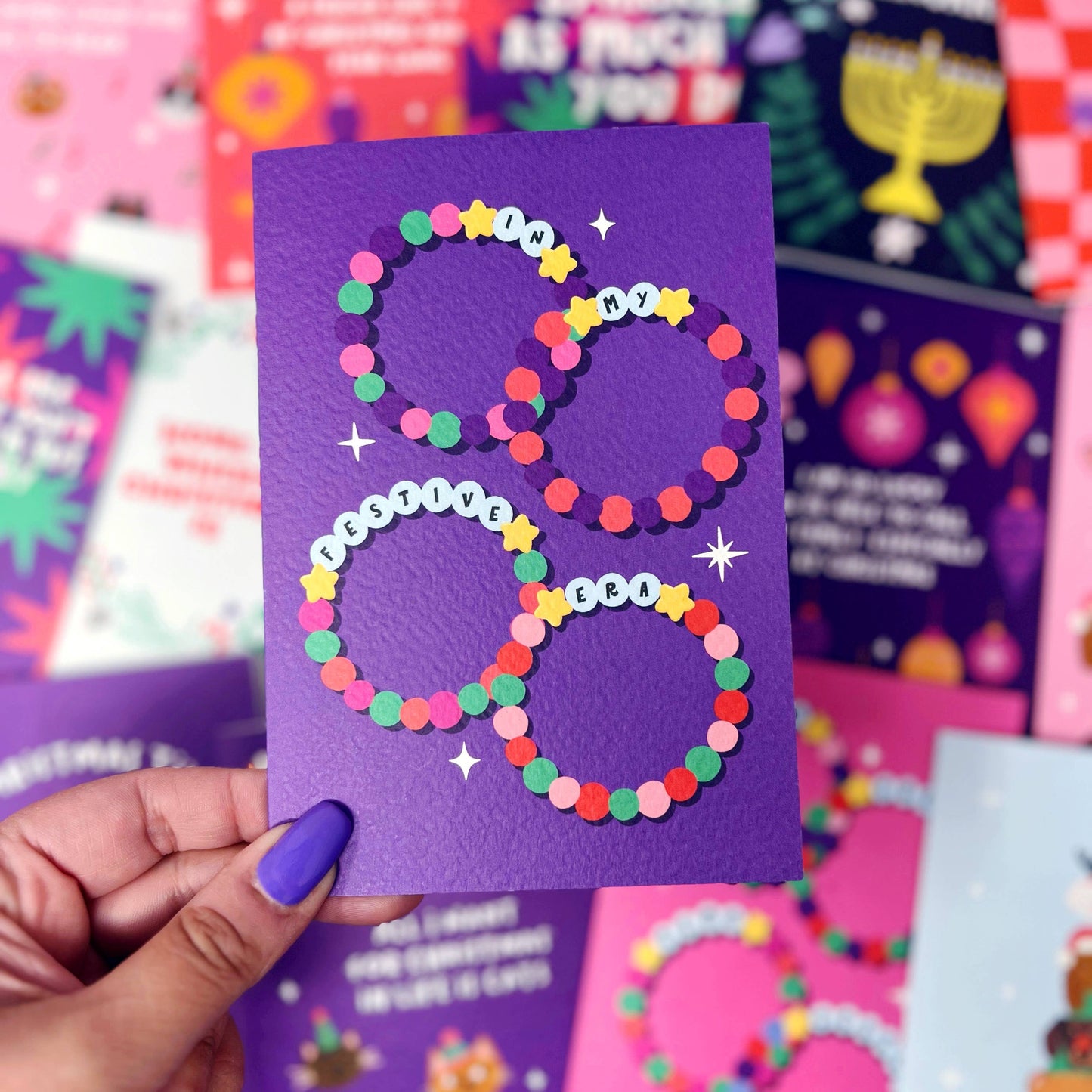 Xoxo Designs by Ruth - Taylor Swift 'In My Festive Era' Christmas Card