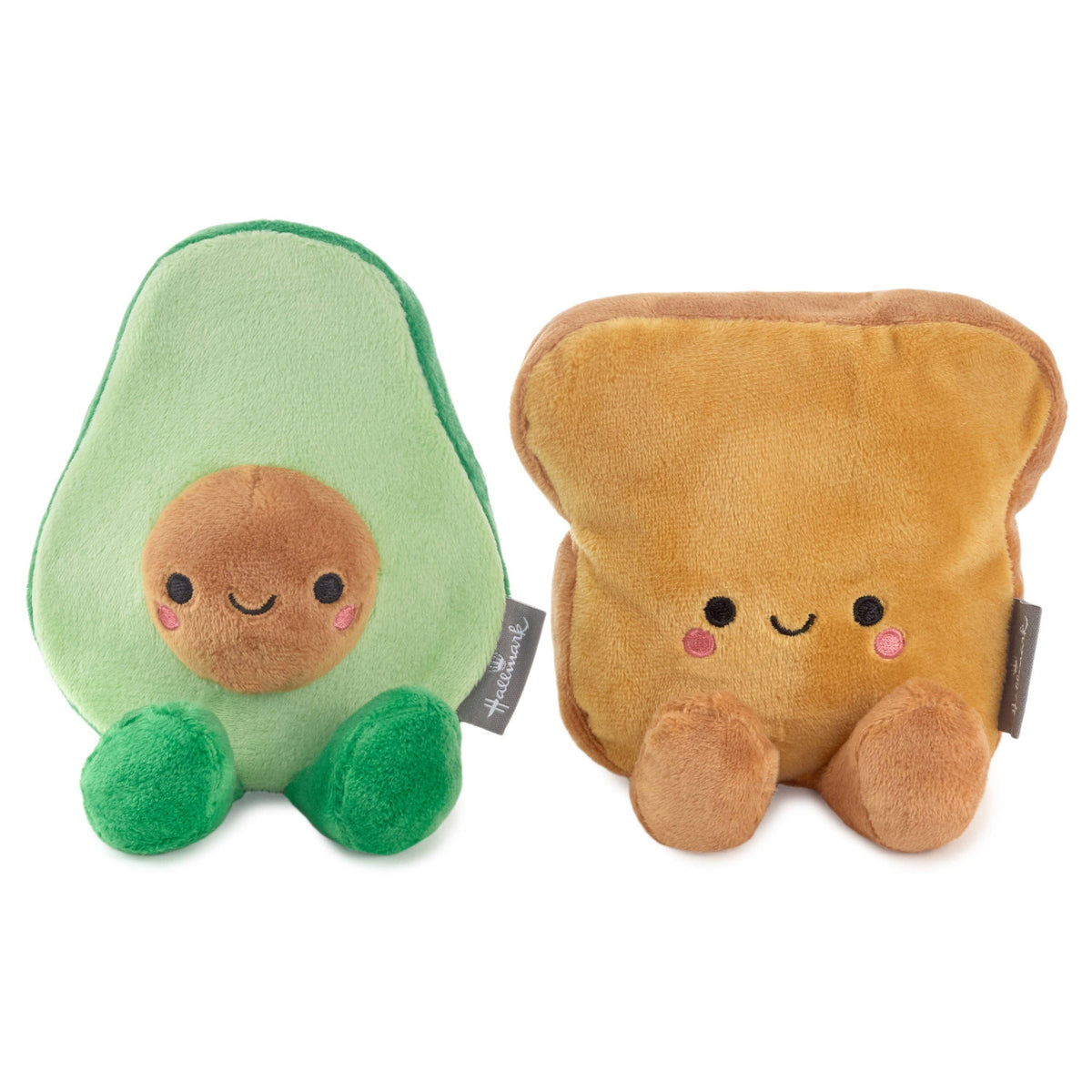 Hallmark - Better Together Avocado & Toast Magnetic Soft Toy Pair