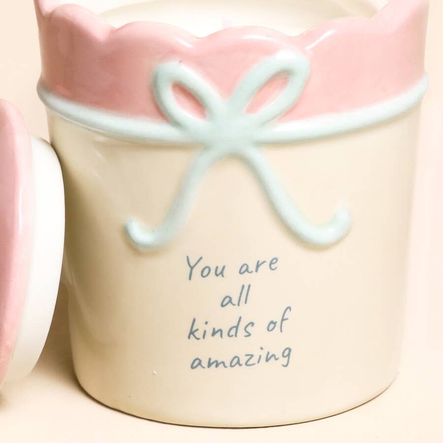 Lisa Angel - You Are All Kinds of Amazing Ceramic Candle