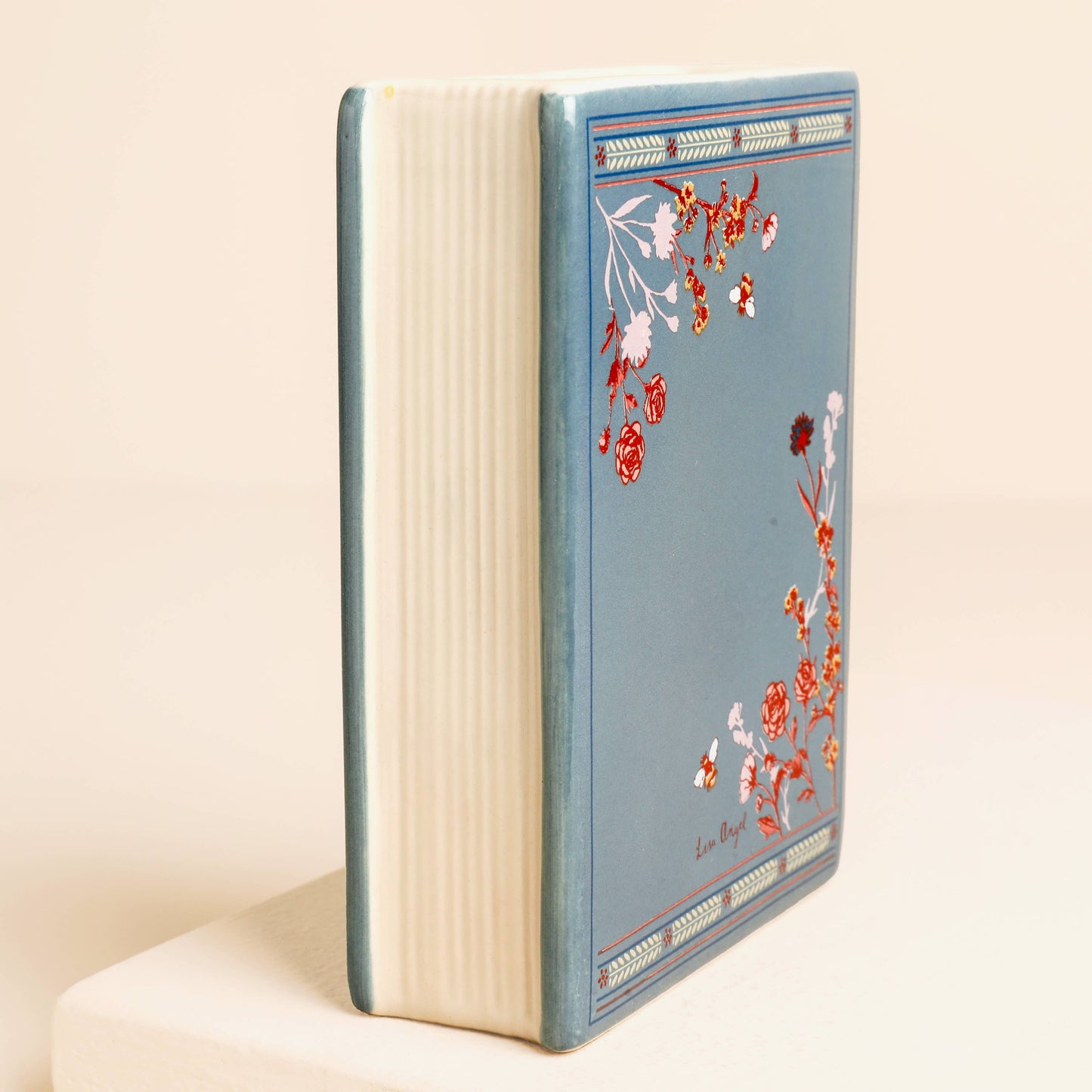 Lisa Angel - Once Upon A Time Mini Ceramic Book Vase
