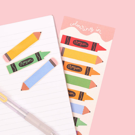 Oh, Laura - Planner Stickers - Colouring In
