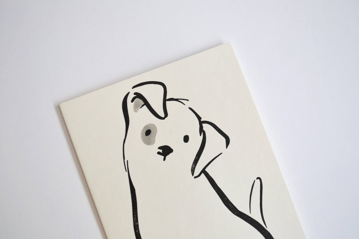 Alex & Olive - Dog Everyday Handcrafted Card - Letterpress Printed