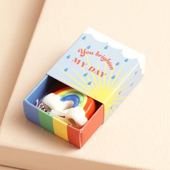 Lisa Angel - Tiny Matchbox Ceramic Token