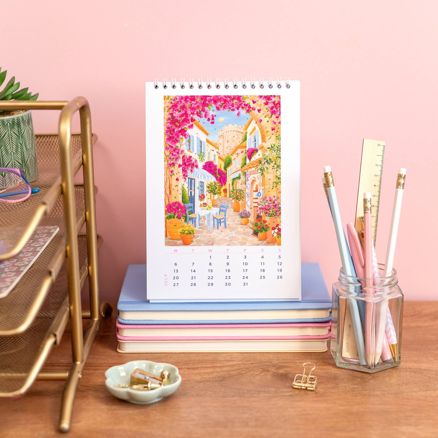 Simply, Katy - 2026 Travel: Desk Calendar