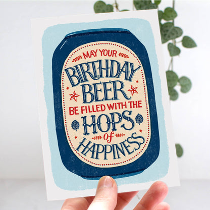 Alexandra Snowdon - Birthday Beer Card