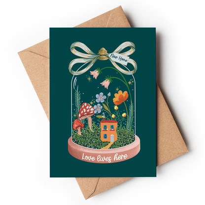 Not Today Tuesday - New Home Card | Floral | Folk Cosy Design