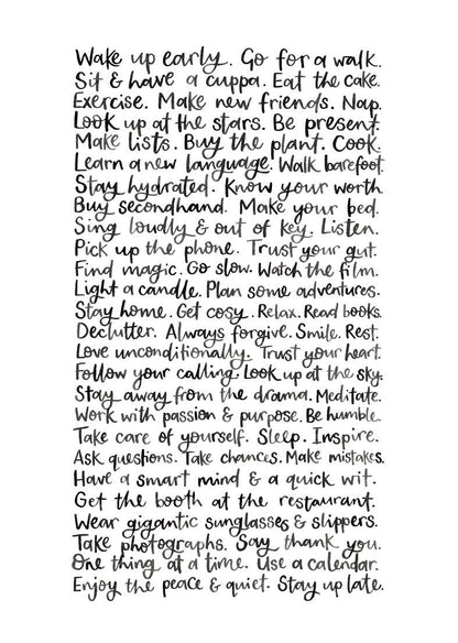 Nova & Me - Wake Up Early A4 Print