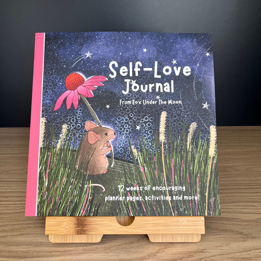 Fox Under The Moon - Self Love Journal - Paperback