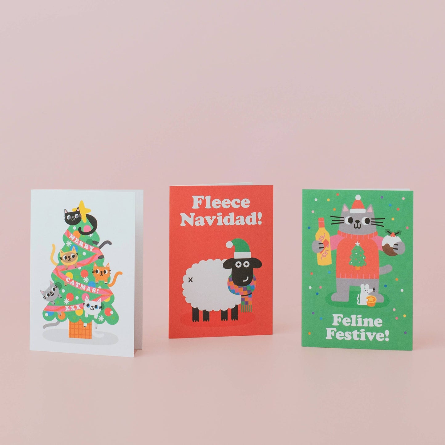 Studio Boketto - Delorean Christmas Card | Holiday Card | Male Christmas Card