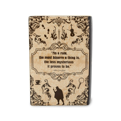 Steel Mill & Co UK - Large Book Vase, Sherlock Holmes