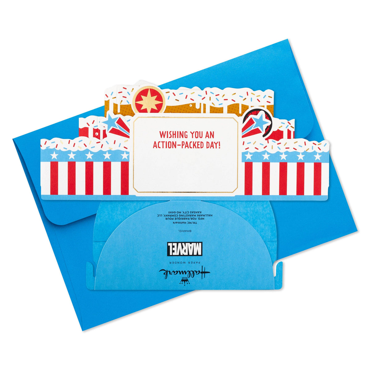 Hallmark - MARVEL Avengers PaperWonder Collection 3D PopUp BirthdayCard