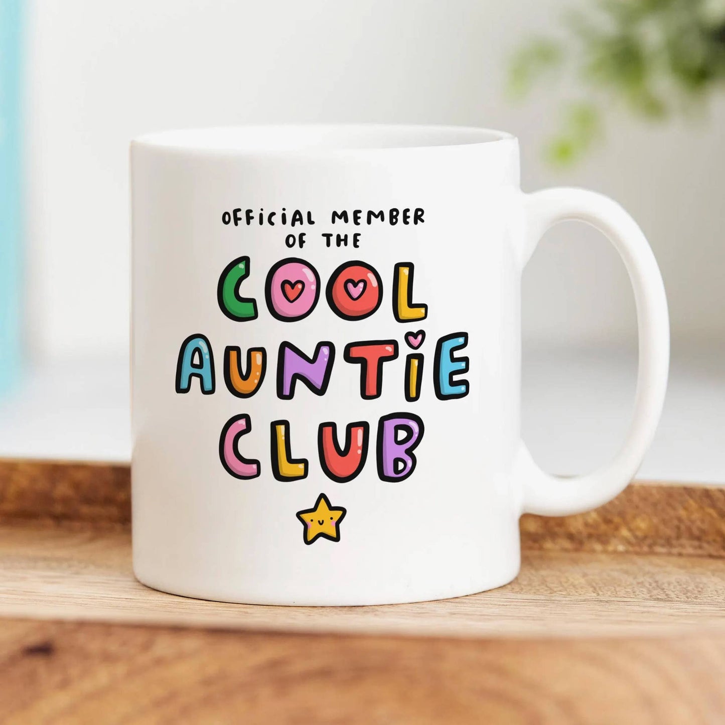 Official Member Of The Cool Auntie Club Mug