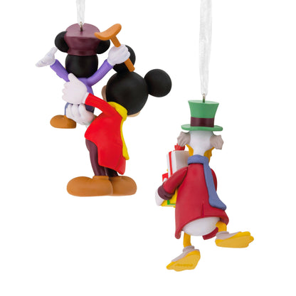 Hallmark - St Disney Christmas Ornaments - Set 2 - Mickey's Xmas Carol