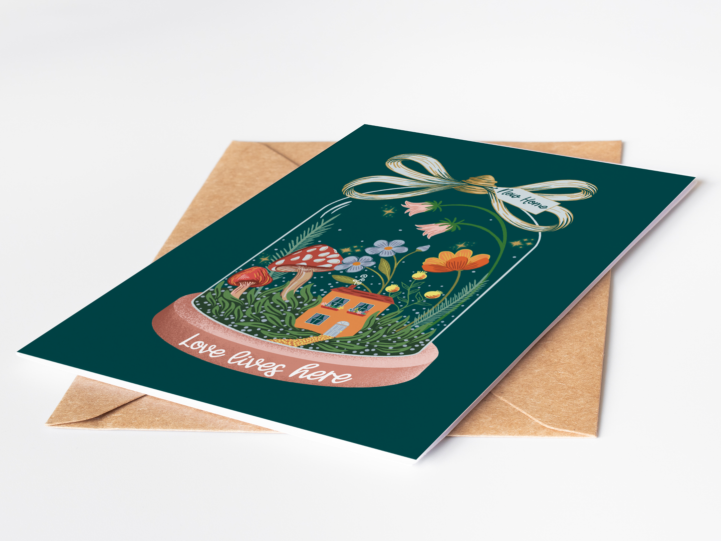 Not Today Tuesday - New Home Card | Floral | Folk Cosy Design
