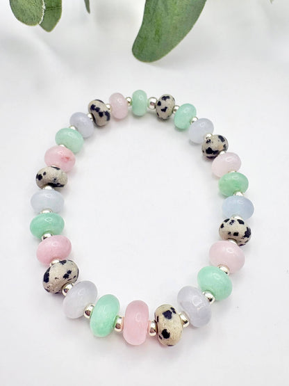 Candi Co Jewellery - Pastel Candy Beaded Bracelet