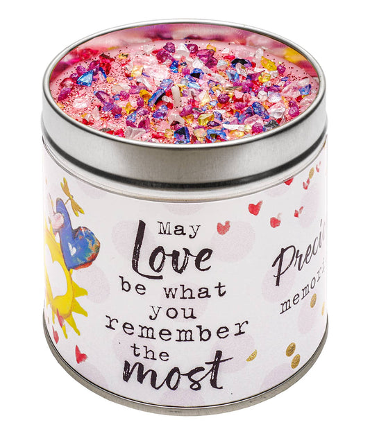 Best Kept Secrets - JUST BECAUSE CANDLES – MAY LOVE BE WHAT YOUR REMEMBER MOST