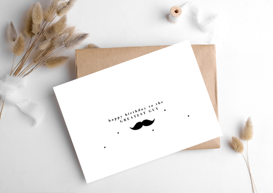Hygge Cards - TO THE GREATEST GUY CARD