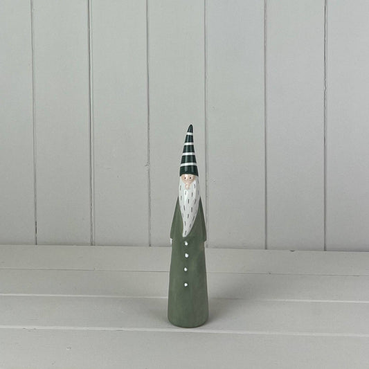 Satchville - Light Green/White Ceramic Gonk Decoration