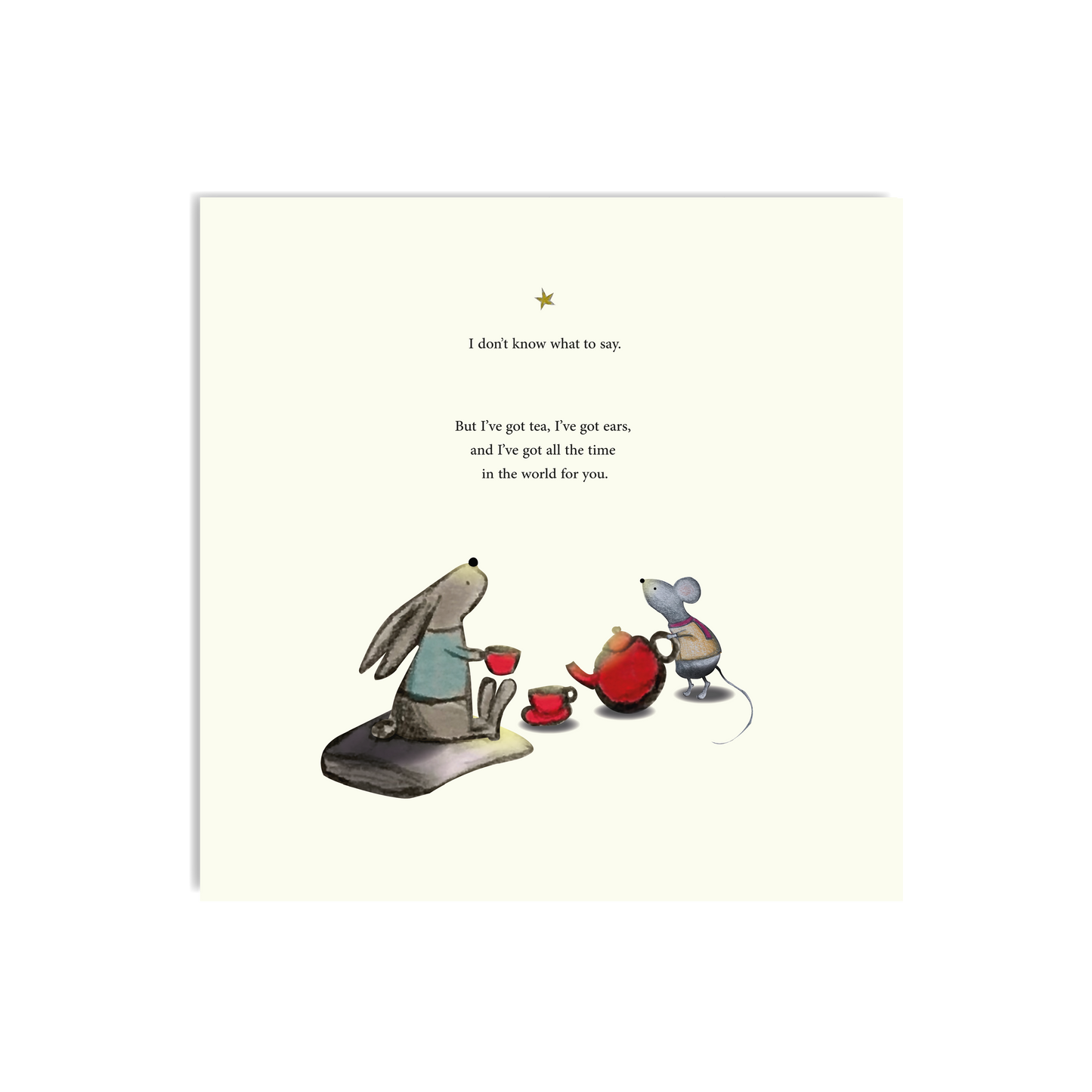 All The Time In The world Card by Toots design