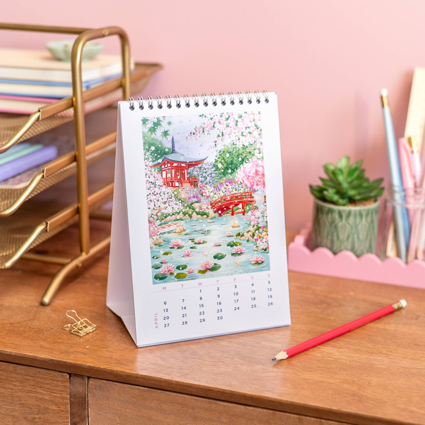 Simply, Katy - 2026 Travel: Desk Calendar