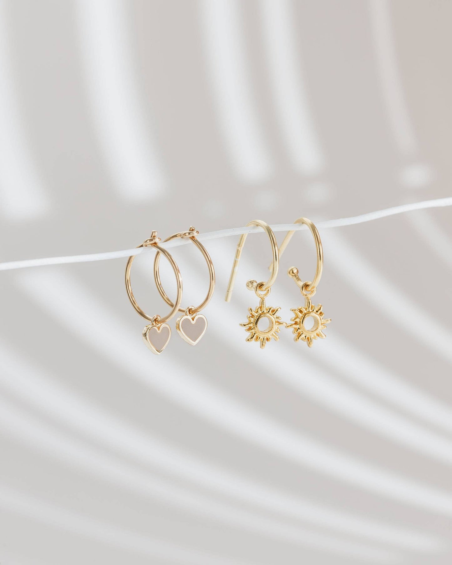 One & Eight - Eve Heart Earrings