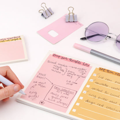 Oh, Laura - A5 notepad - organise your thoughts
