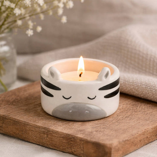 Send With Love Zebra Tealight Holder In Gift Box