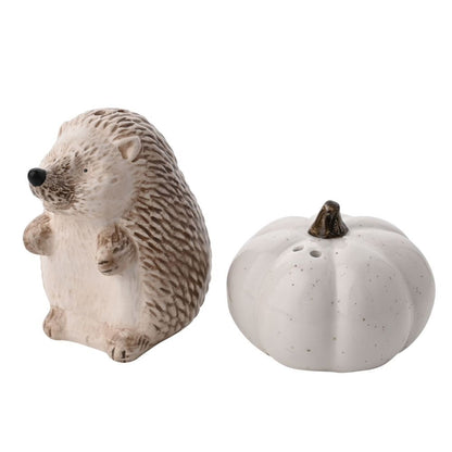 COUNTRY LIVING HEDGEHOG SALT & PEPPER SET