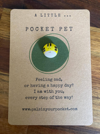 Pals in your Pocket - Handmade Anxiety Relief Pocket Pet Worry Rock