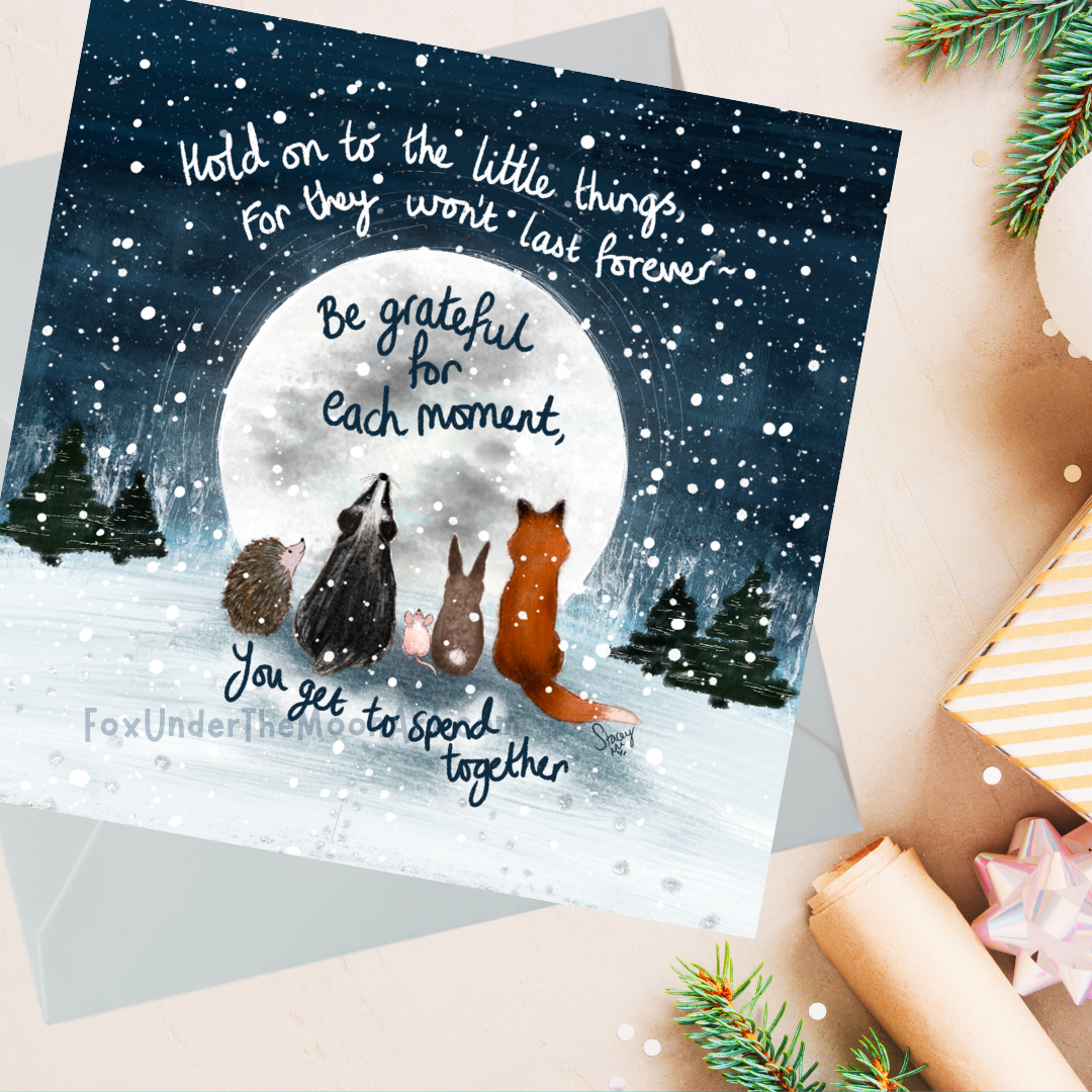 Fox Under The Moon - 'Together' card