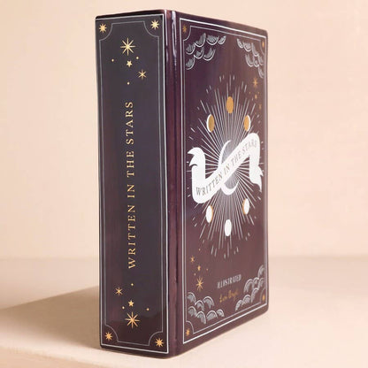 Lisa Angel - Ceramic Navy Celestial Book Vase