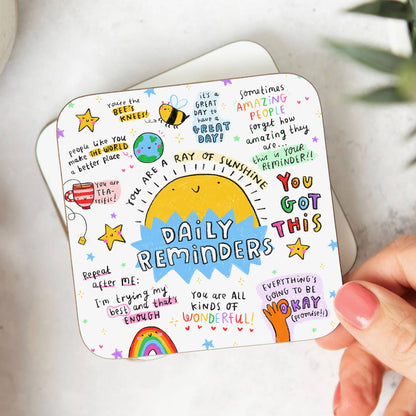 Daily Reminders Coaster