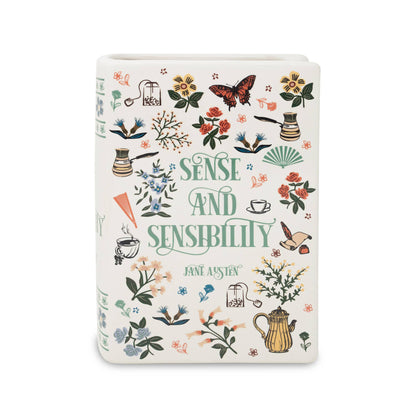 Steel Mill & Co UK - Large Book Vase, Sense and Sensibility