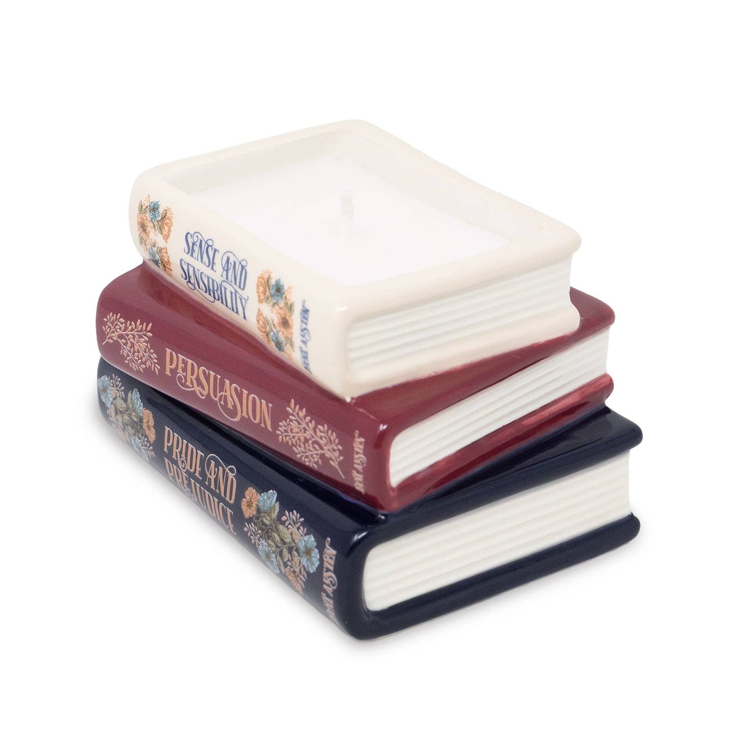 Steel Mill & Co UK - Bookstack Candle, Jane Austen